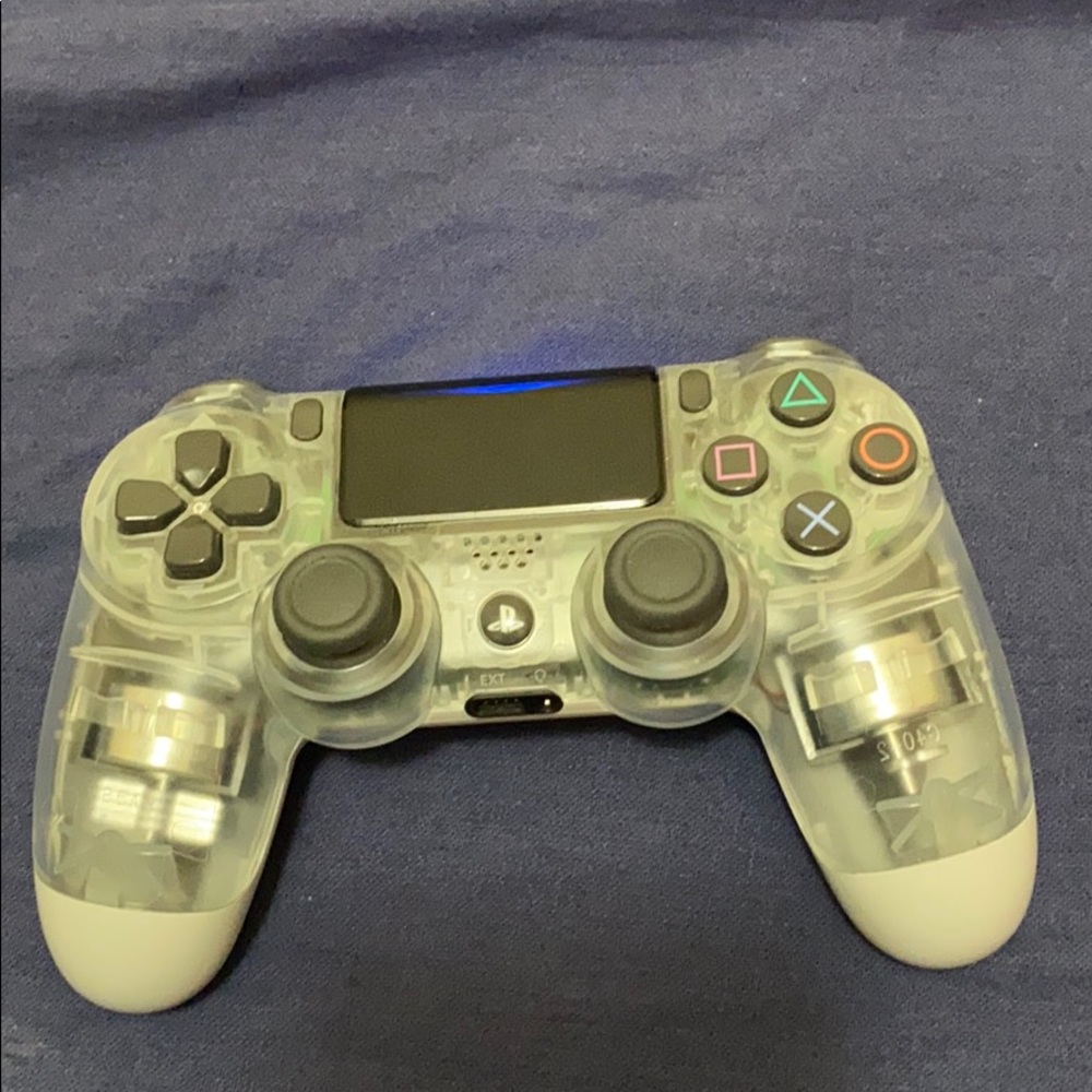 See through PlayStation controller